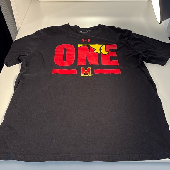 UMD Terps Terrapins Maryland Short Sleeve T-shirt Tee - Picture 1 of 3